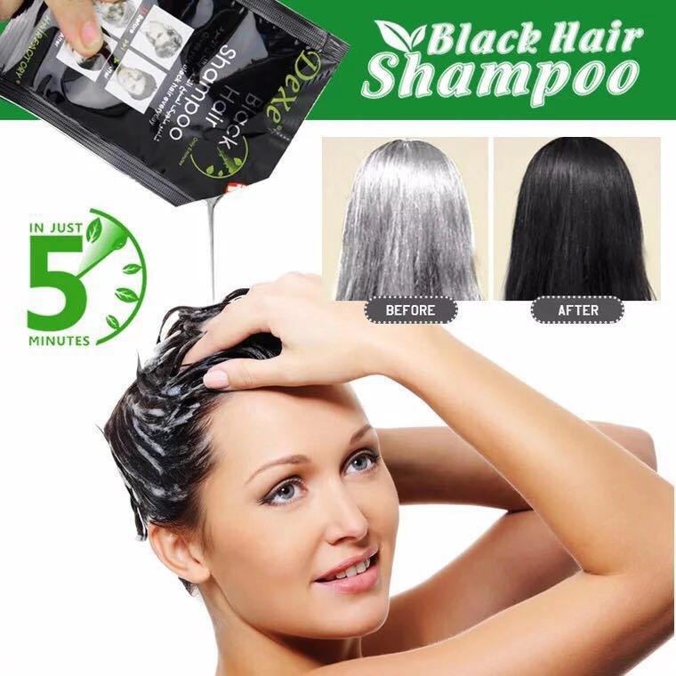 Hair Spray Color - 10 Pcs Fast Black Hair Shampoo