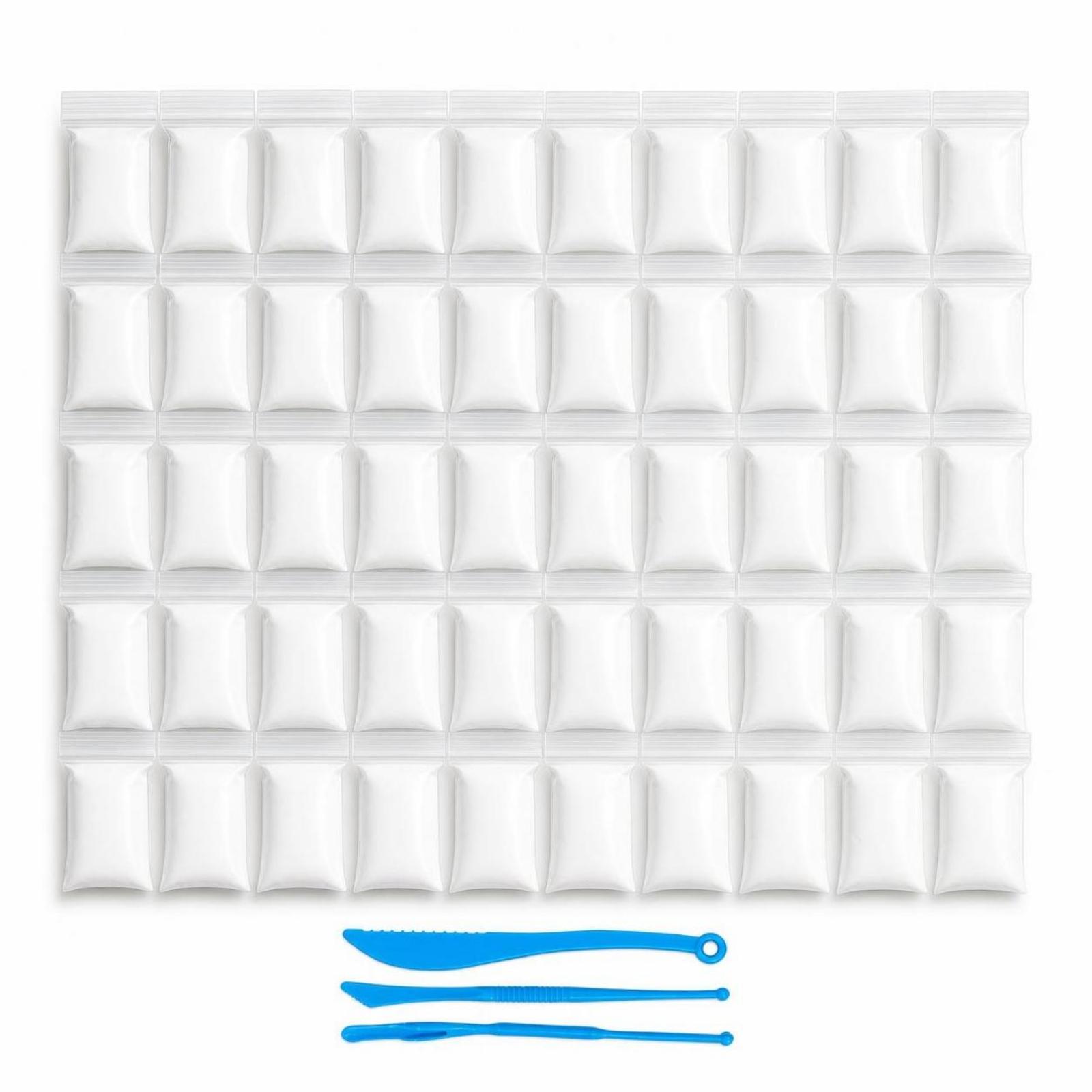Foam Clay Sculpt - Air Dry Clay 50 Pack White