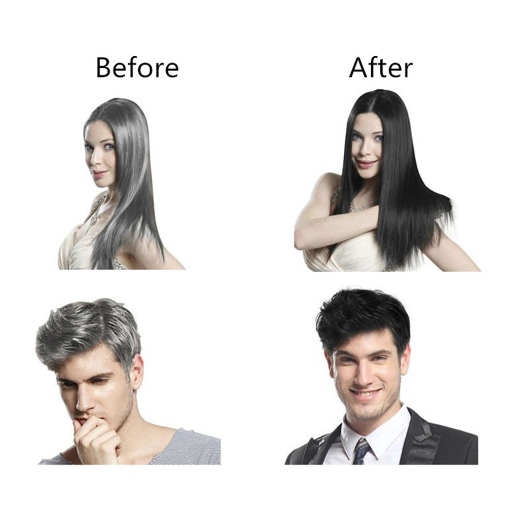 10 Pcs Fast Black Hair Shampoo - Hair Spray Color ulasan dan harga