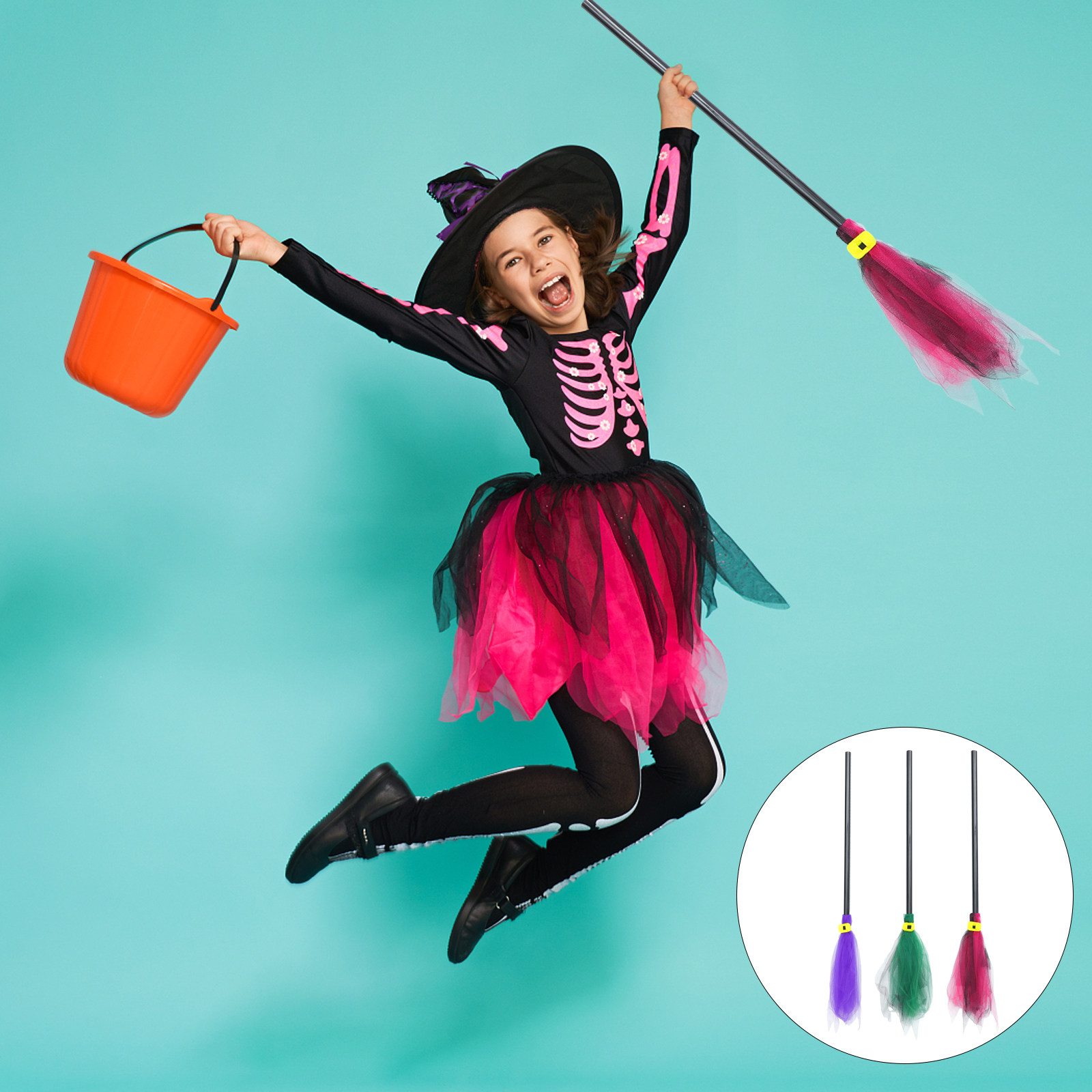 Halloween witch broom props fo - Easy Cosplay Prop ulasan dan harga